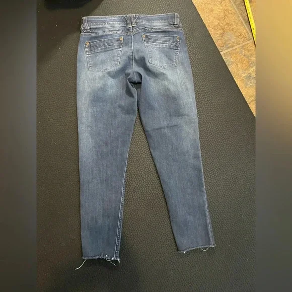 DEMOCRACY “Ab"solution® Blue Denim embroidered size 6 - Picture 7 of 8